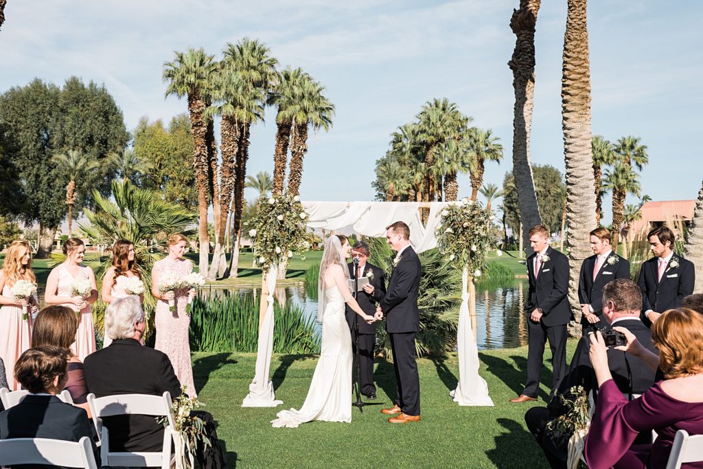 Blush And Navy Bermuda Dunes Country Club Wedding