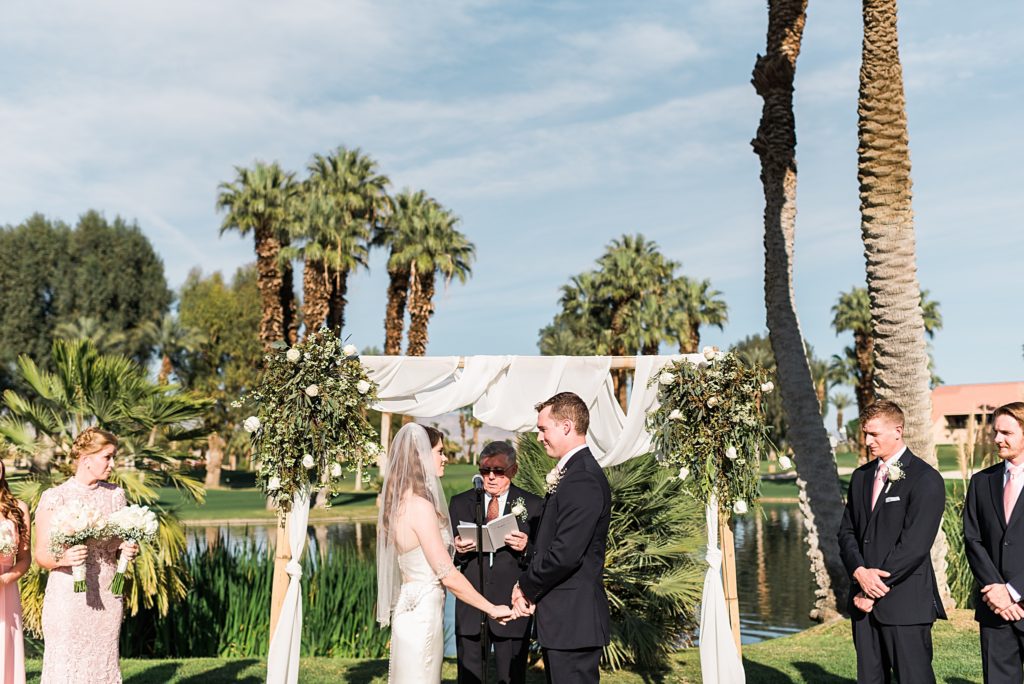 Blush And Navy Bermuda Dunes Country Club Wedding