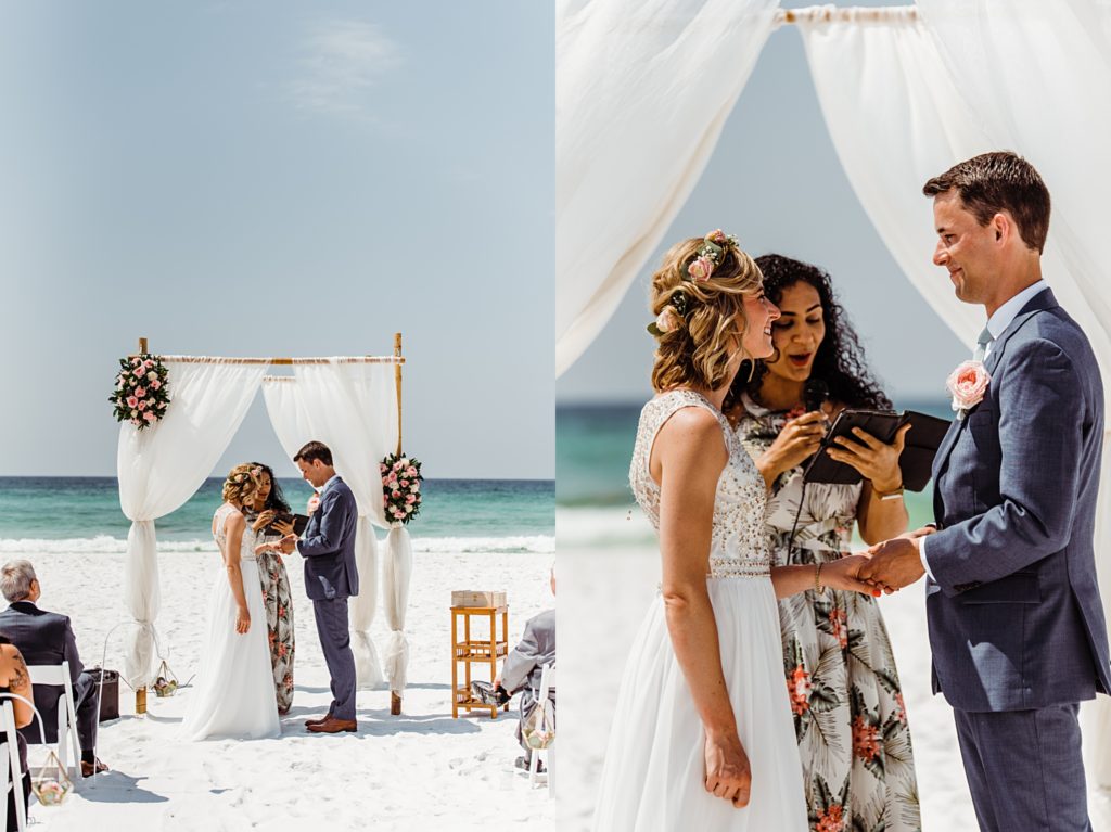 Miramar Beach Morning Wedding In Florida