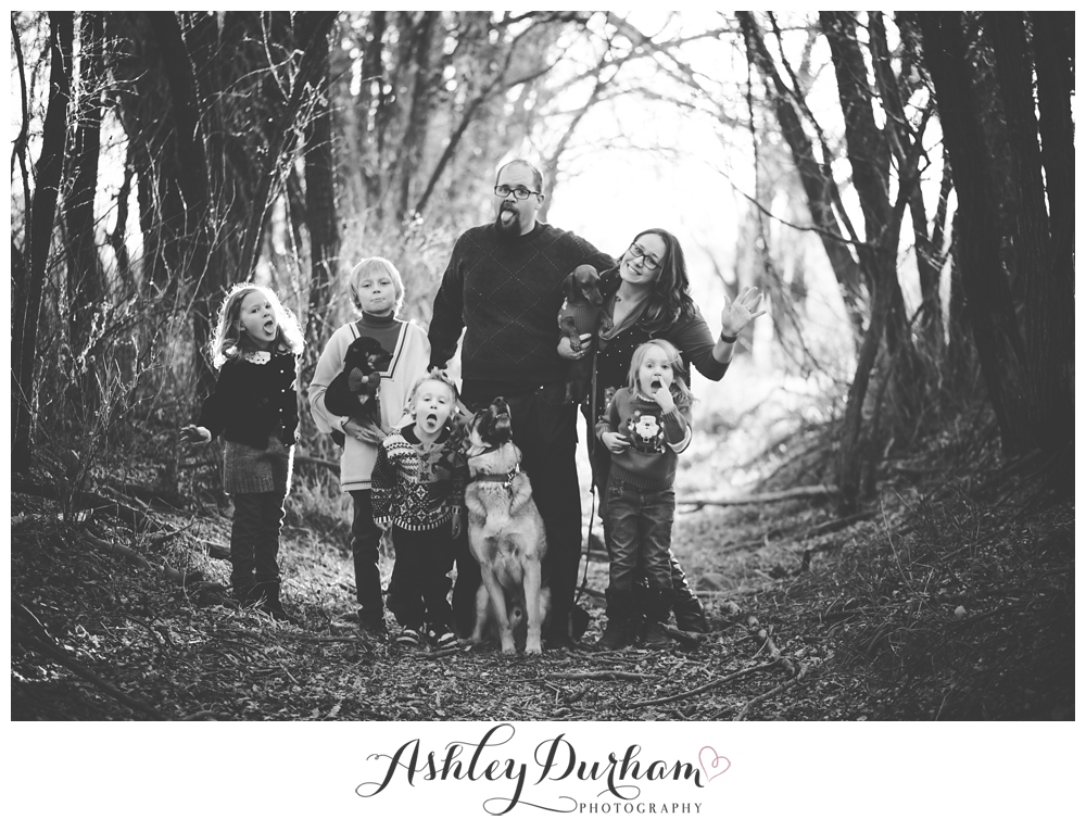 Ugly Christmas Sweater Family Photos