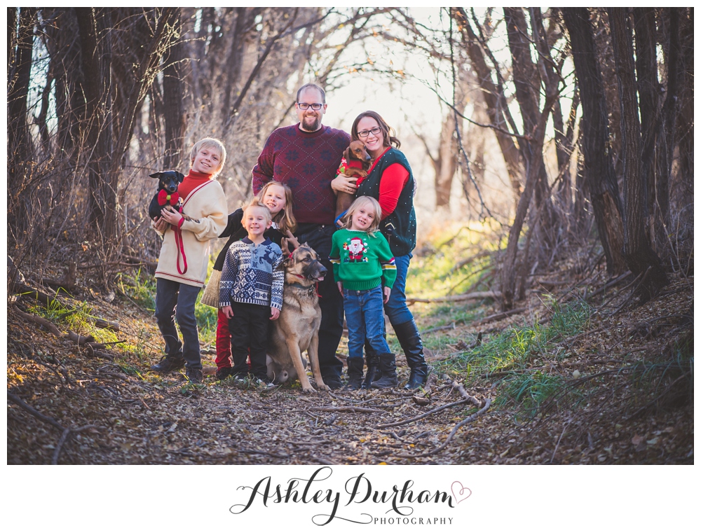Ugly Sweater Christmas Family Photos