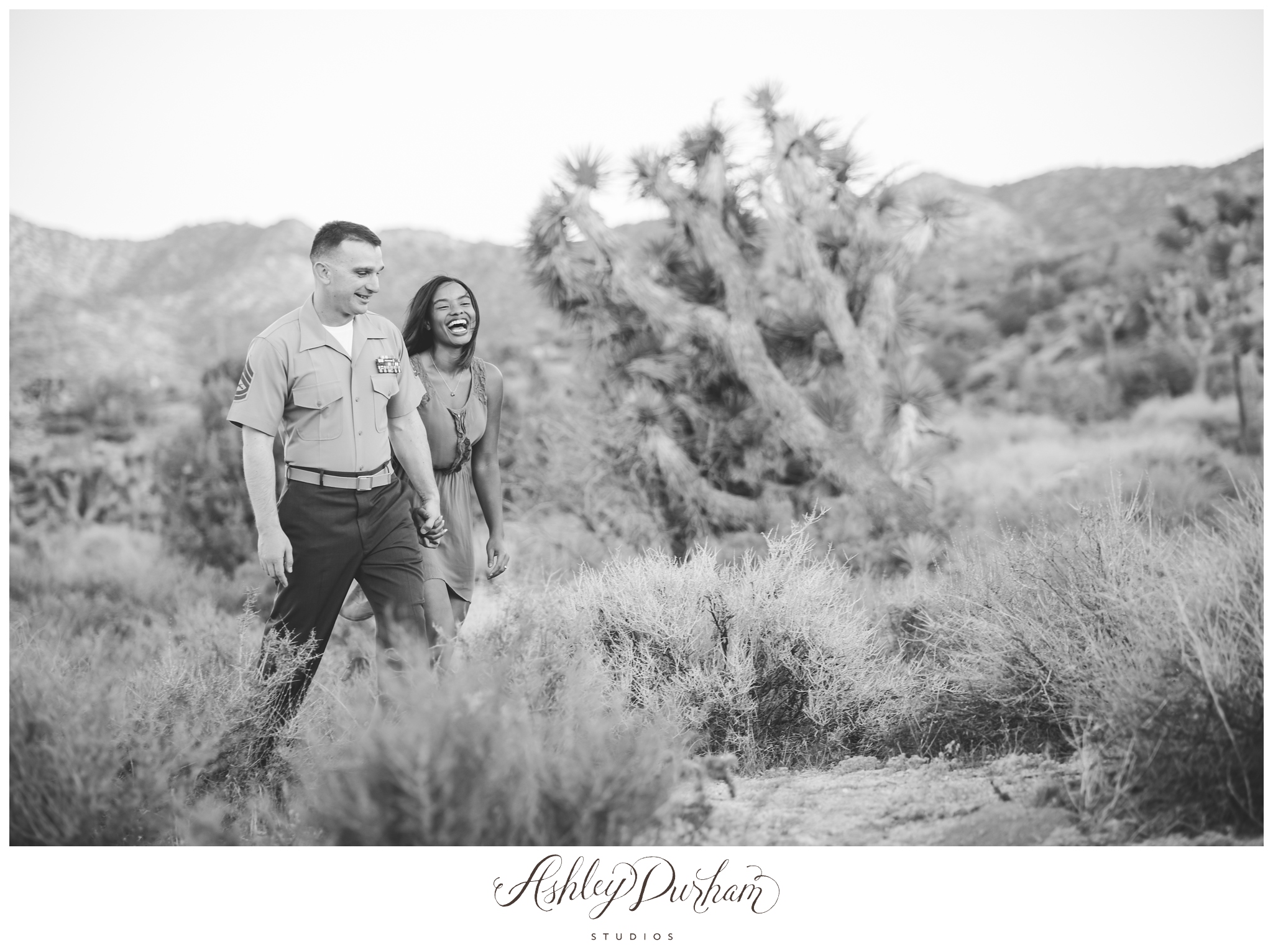 Joshua Tree couples photography, Palm Springs couples photography, 29 palms military photographer, palm springs military photographer