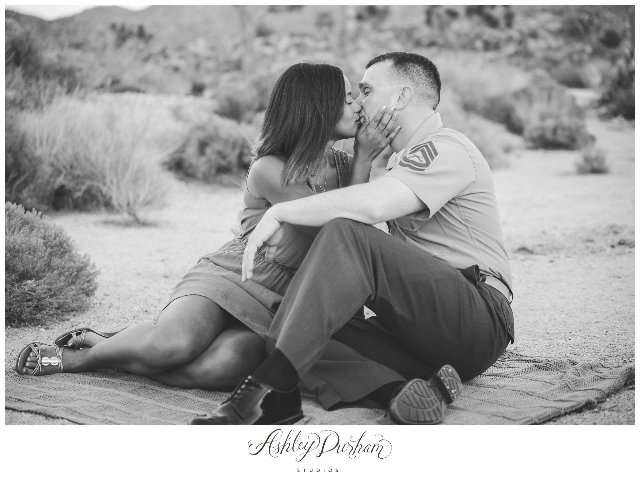 Joshua Tree couples photography, Palm Springs couples photography, 29 palms military photographer, palm springs military photographer