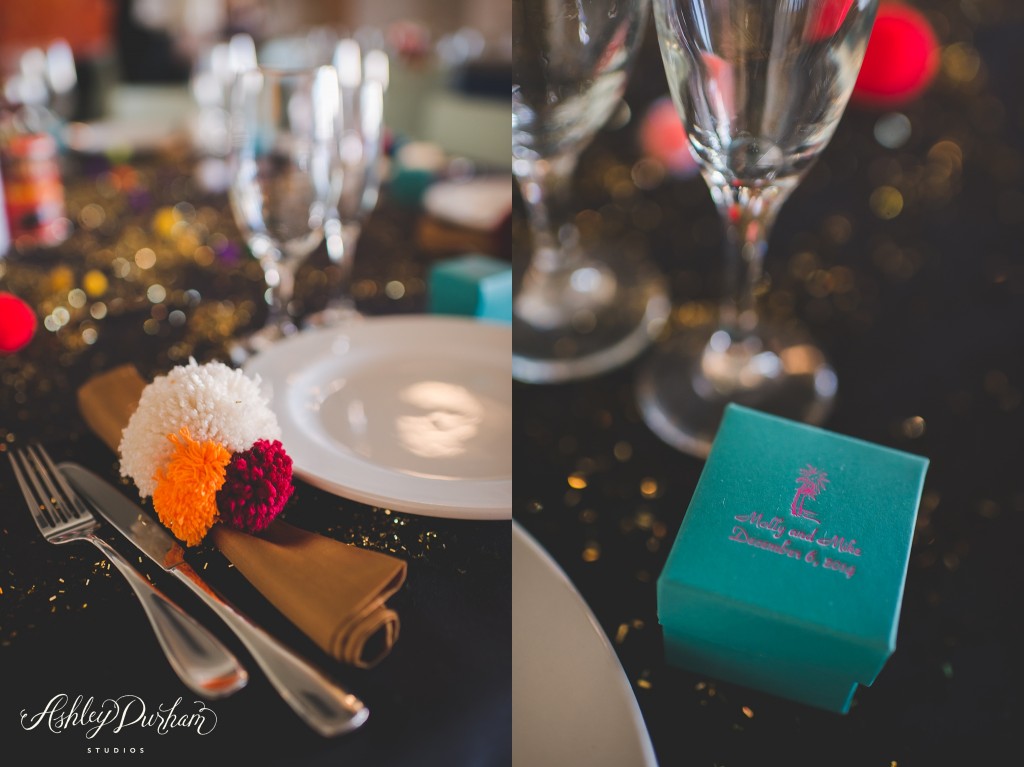 Saguaro Palm Springs, teal bridal heels, colorful wedding, table center inspiration, colorful wedding inspiration