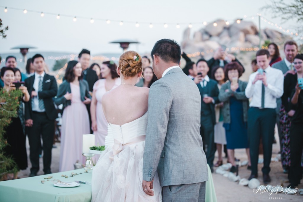 korean wedding, DIY wedding, wedding reception constellation centerpieces, desert wedding, joshua tree wedding, pioneertown wedding