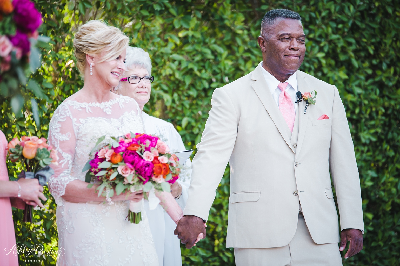 Palm Springs Wedding, Hotel Wedding Palm Springs, Coral and Cream wedding