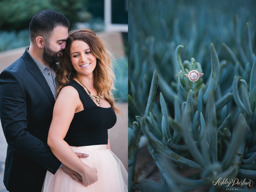 santa monica engagement session, pink tutu engagement session 