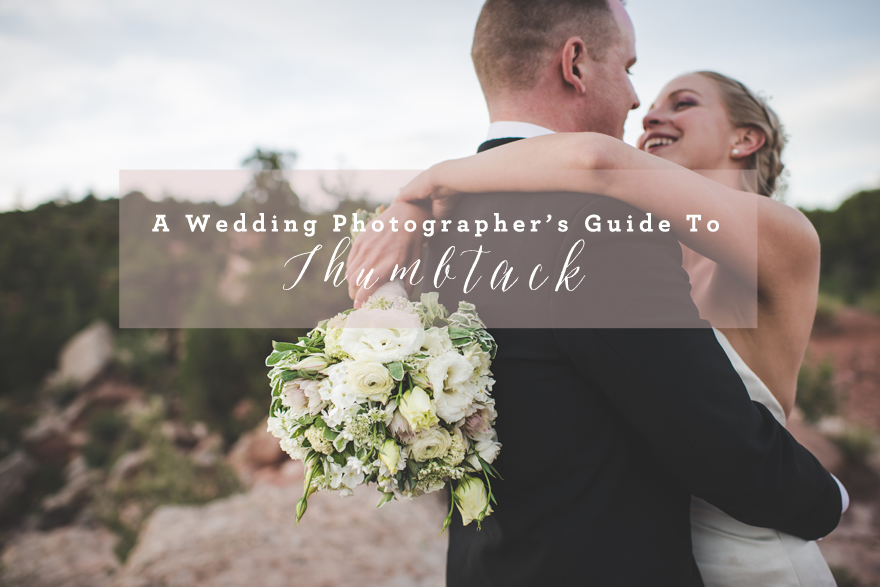 thumbtack for wedding photographers