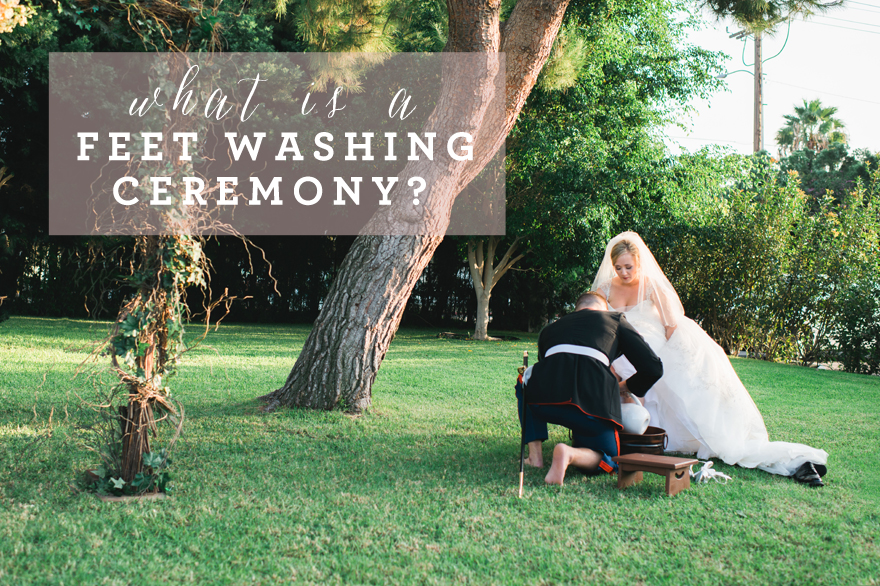 what is a foot washing ceremony