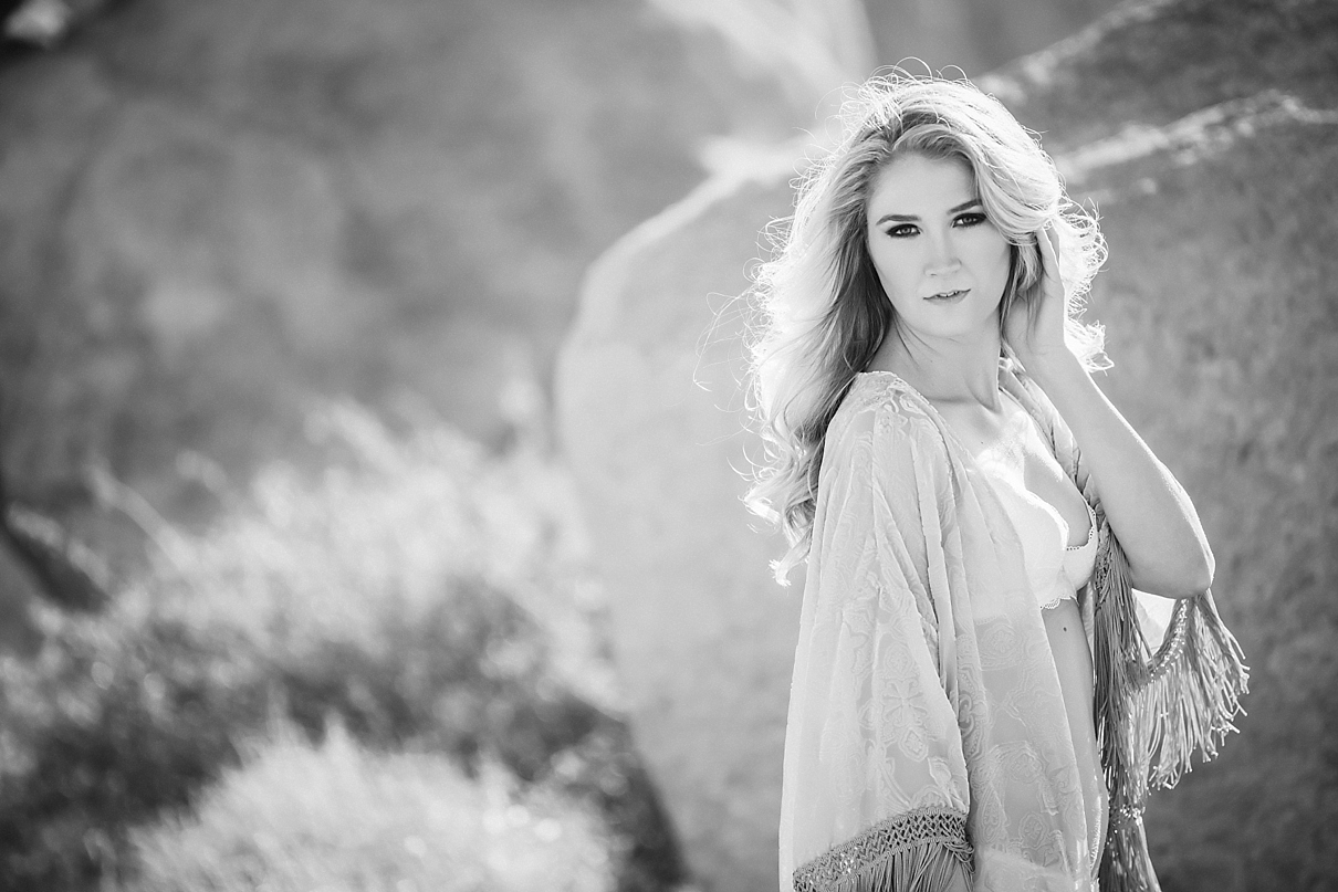 joshua tree boudoir, palm springs boudoir, boudoir in the desert