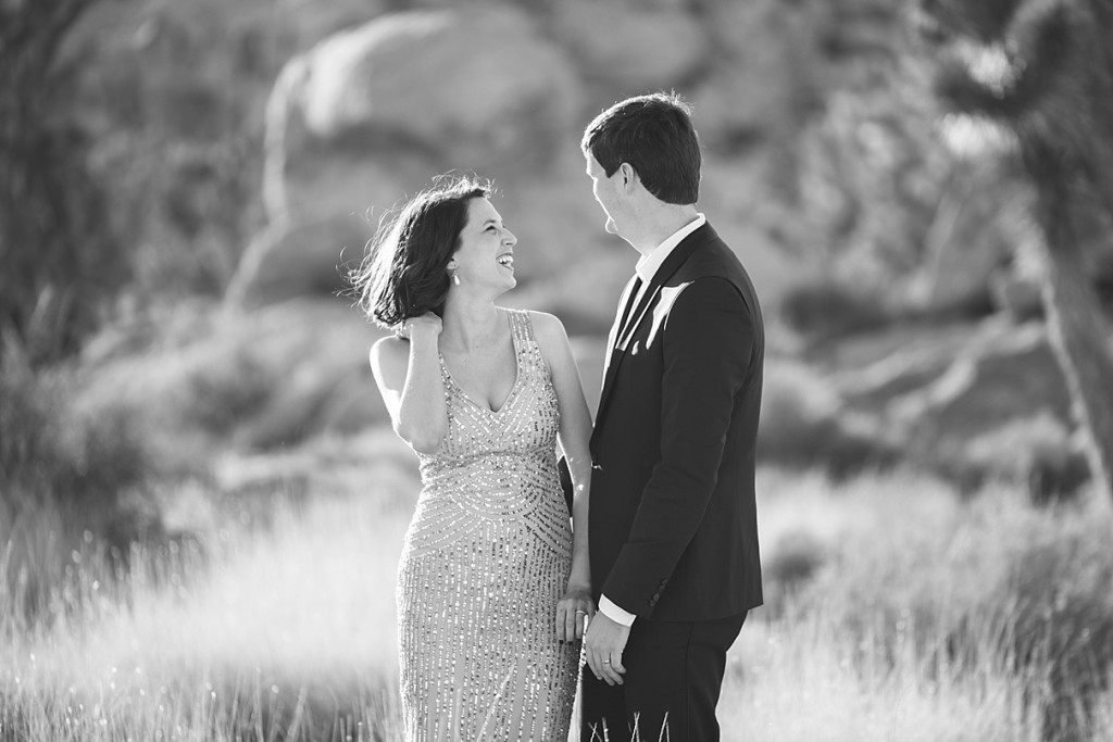 joshua tree photographer, gold dress, desert couples session, southern california desert wedding photographer 