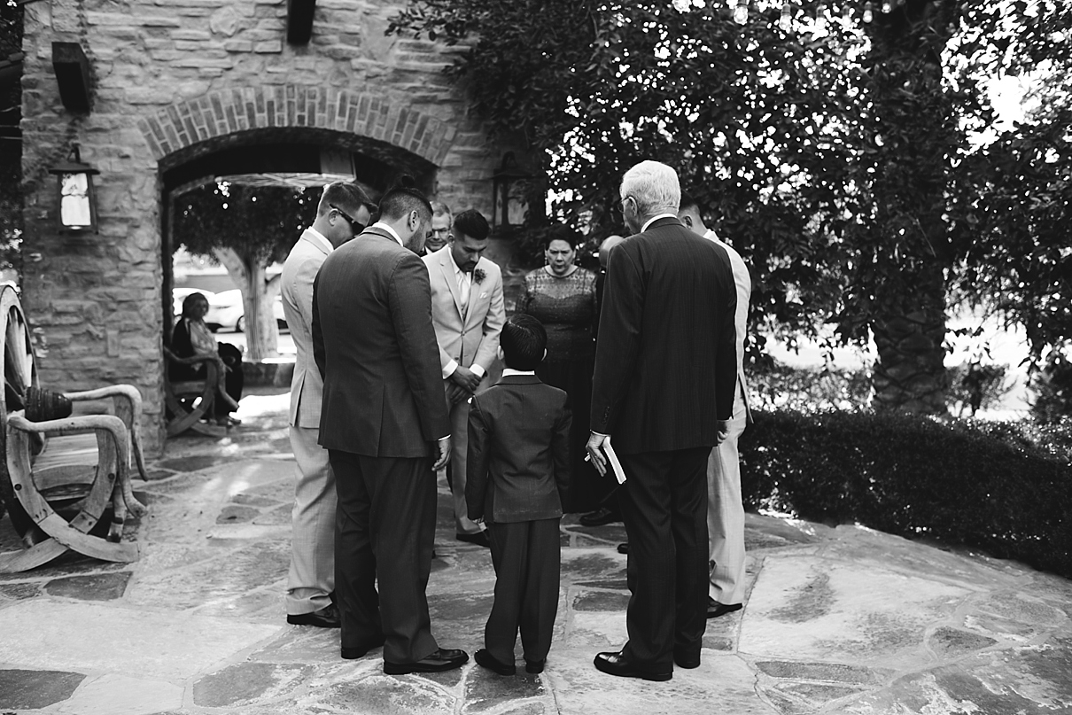 prewedding prayer circle
