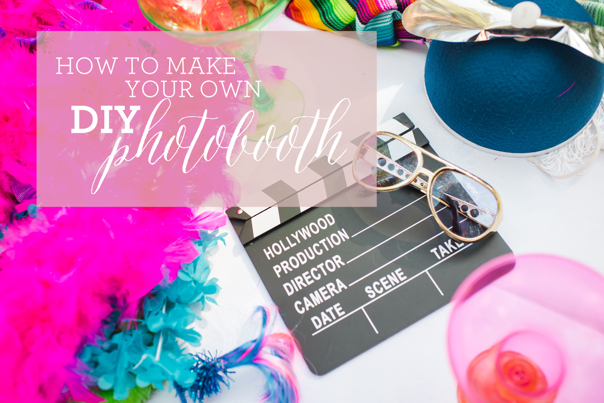 how to make a DIY Photobooth, DIY Photo Booth, Fun Wedding Ideas
