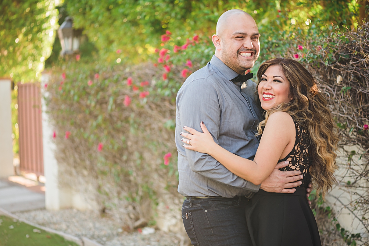 downtown palm springs engagement session, palm springs engagement photographer, movie colony palm springs, palm springs wedding photographers, rad weddings, randy and ashley