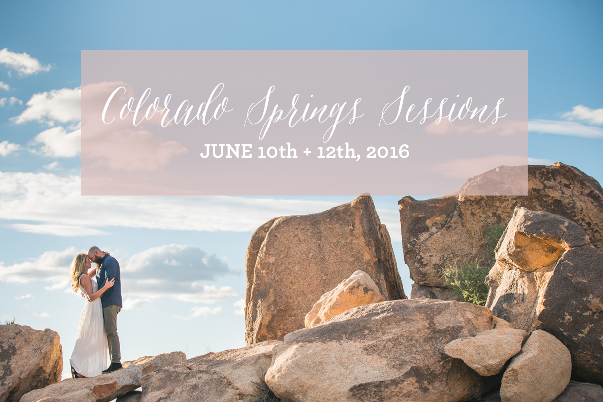 Coming to Colorado, Colorado Springs photo shoot