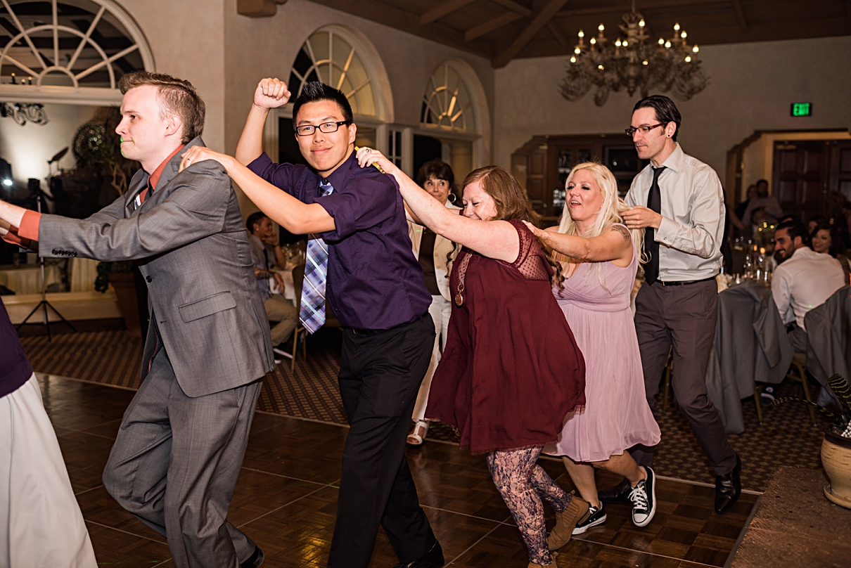 conga lines at weddings