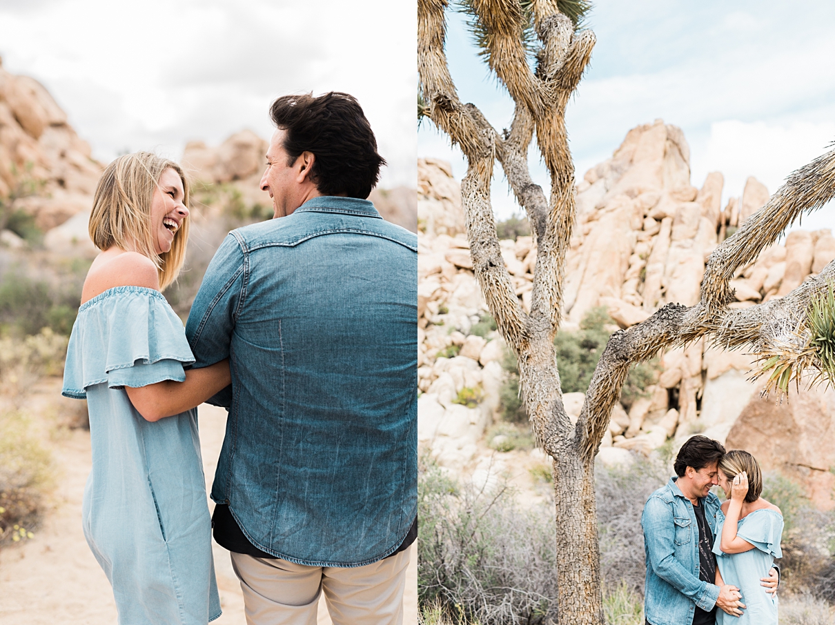 destination Joshua Tree engagement session