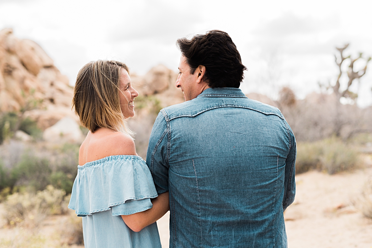 destination Joshua Tree engagement session