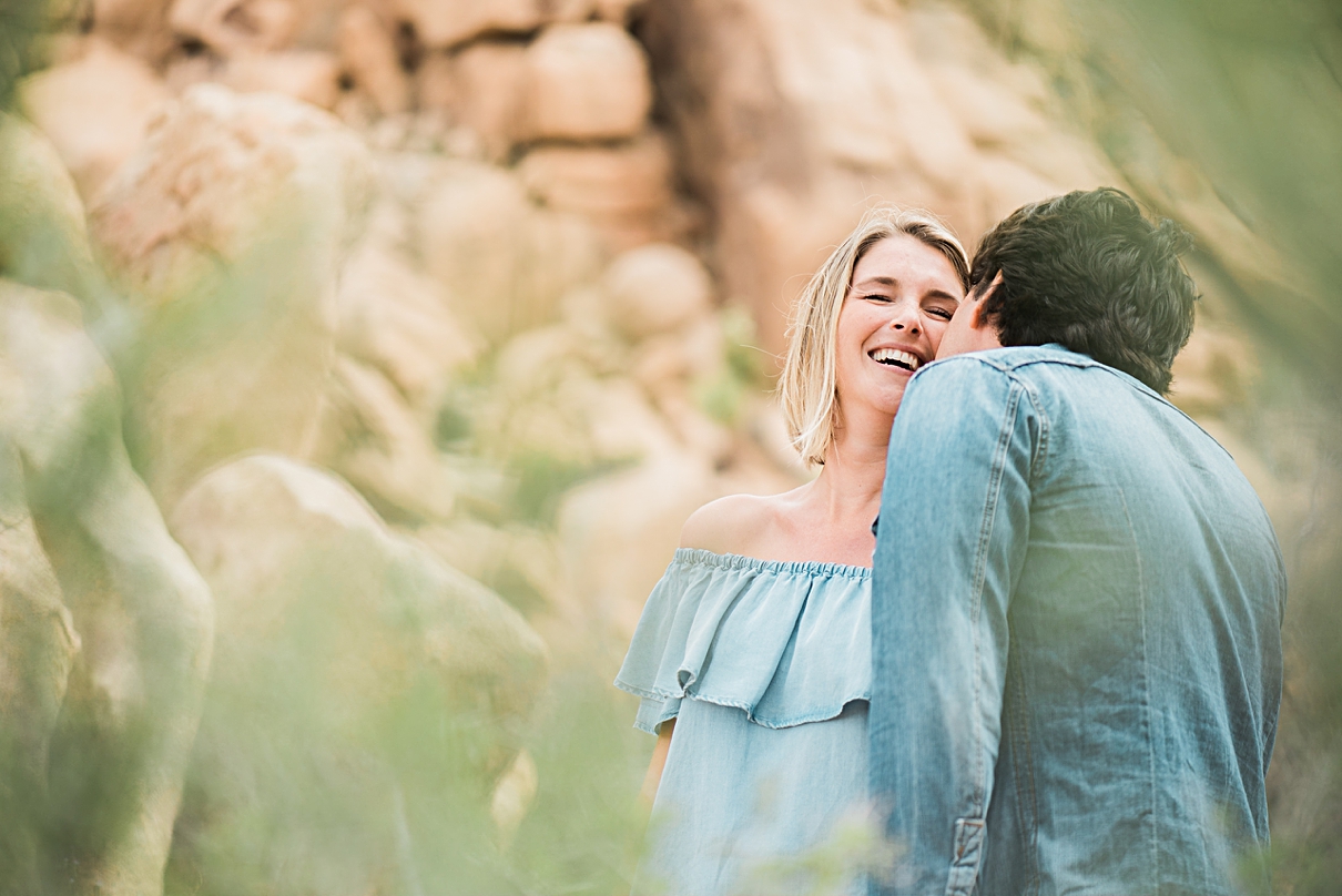 destination Joshua Tree engagement session