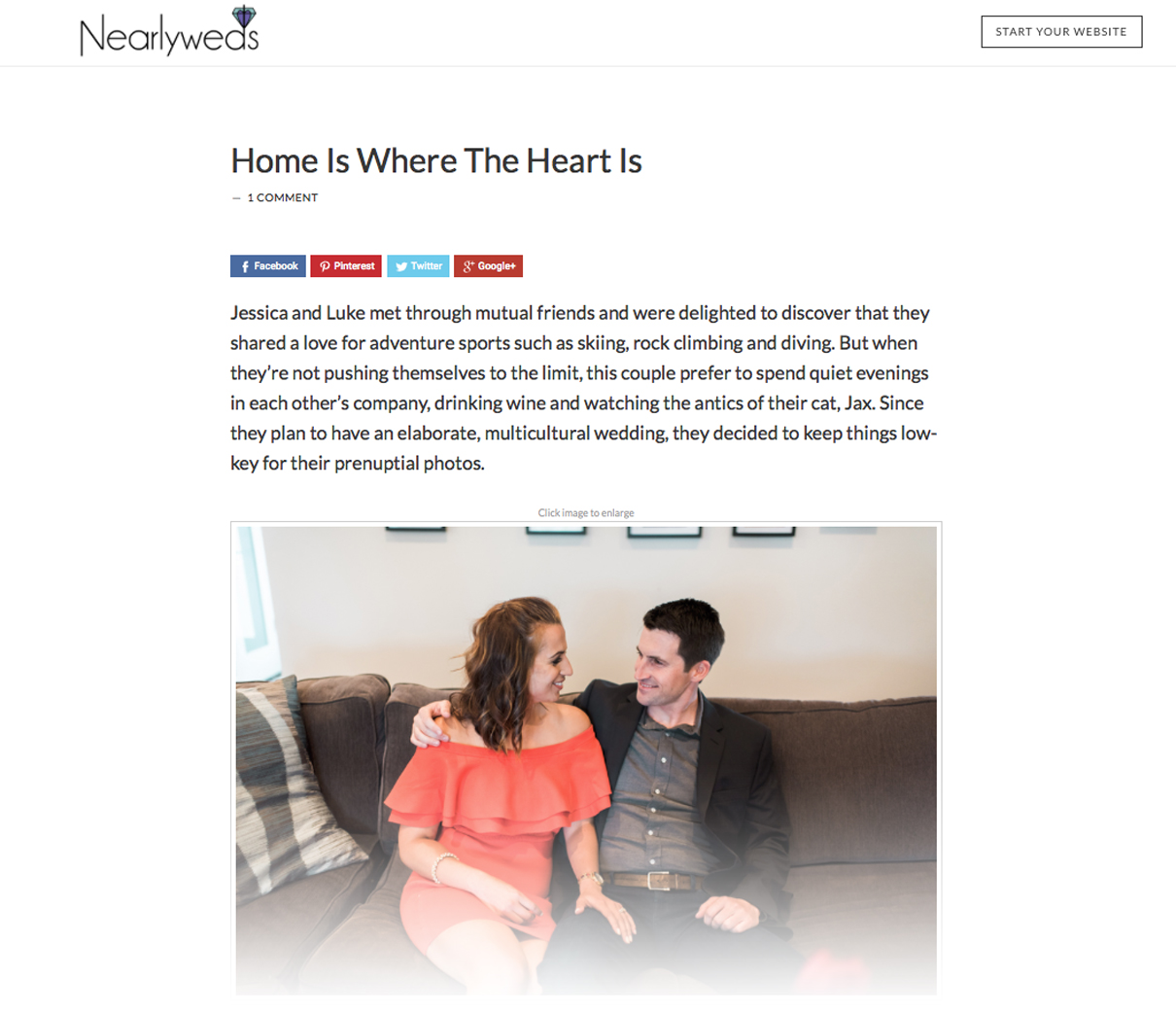 featured on nearlyweds