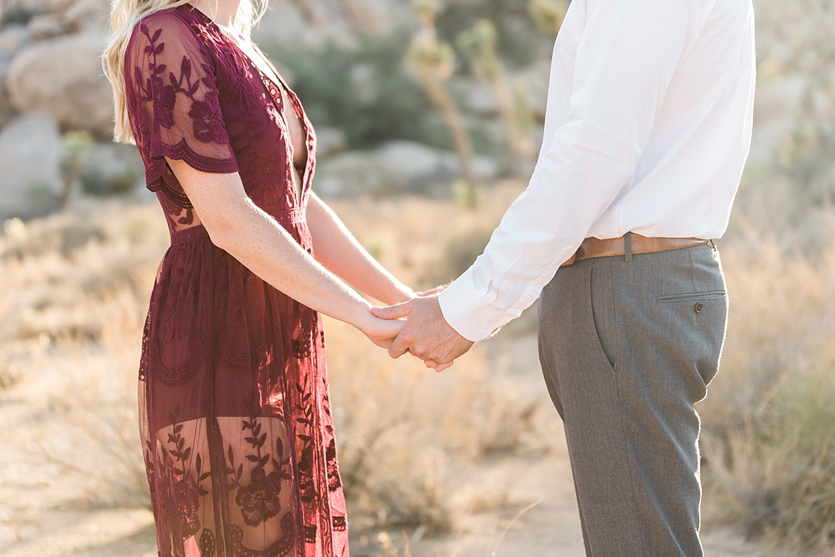 fun desert engagement session, joshua tree engagement session, california desert engagement session, randy and ashley studios