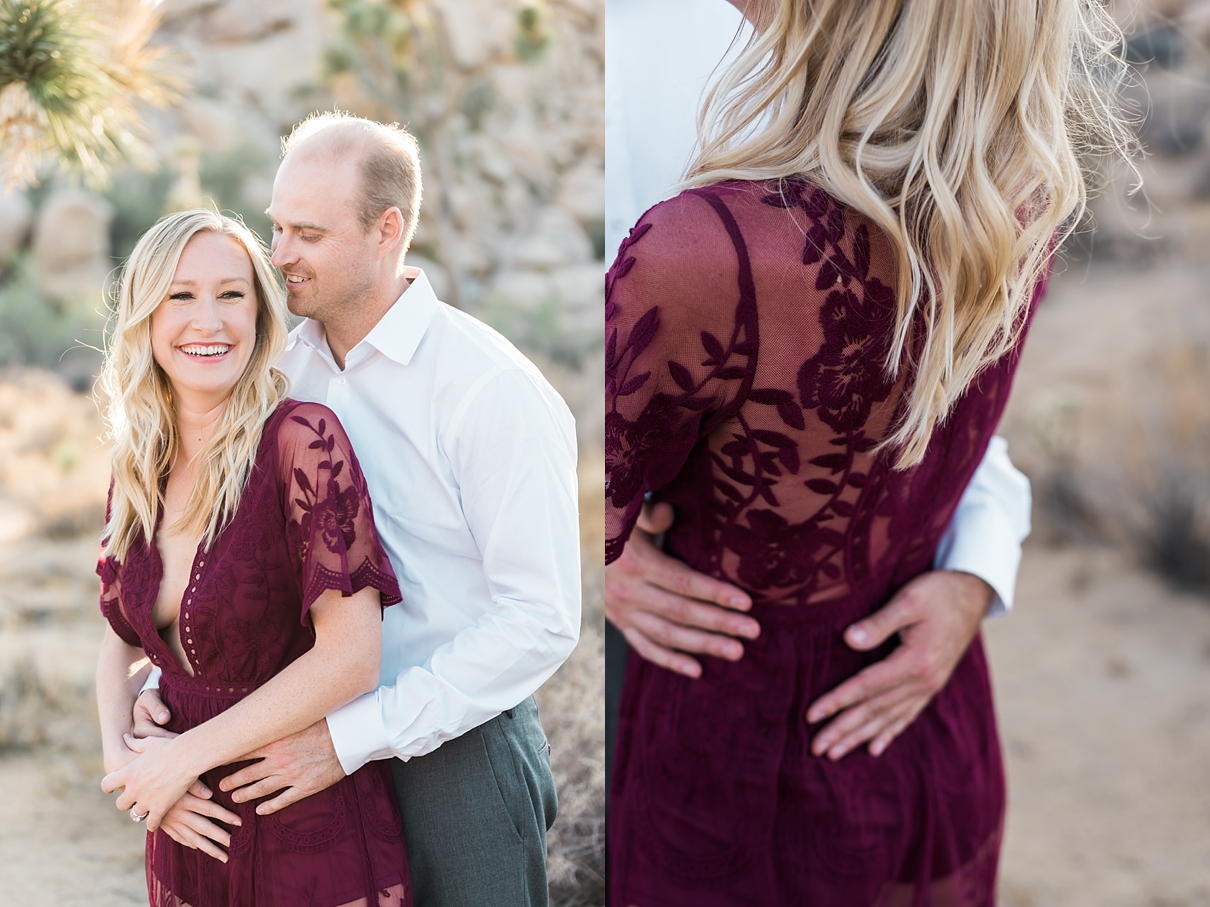 fun desert engagement session, joshua tree engagement session, california desert engagement session, randy and ashley studios