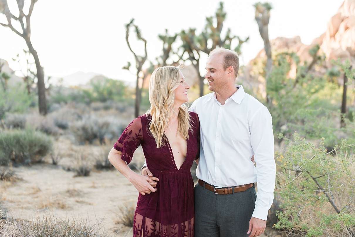 fun desert engagement session, joshua tree engagement session, california desert engagement session, randy and ashley studios
