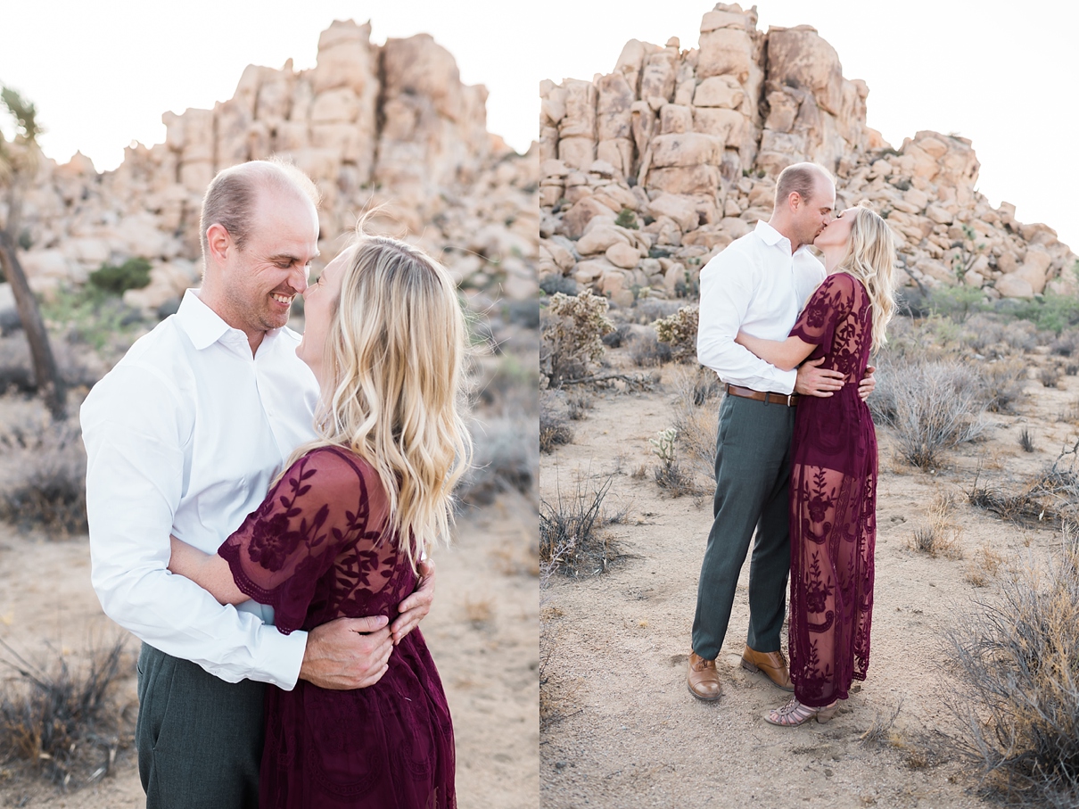fun desert engagement session, joshua tree engagement session, california desert engagement session, randy and ashley studios