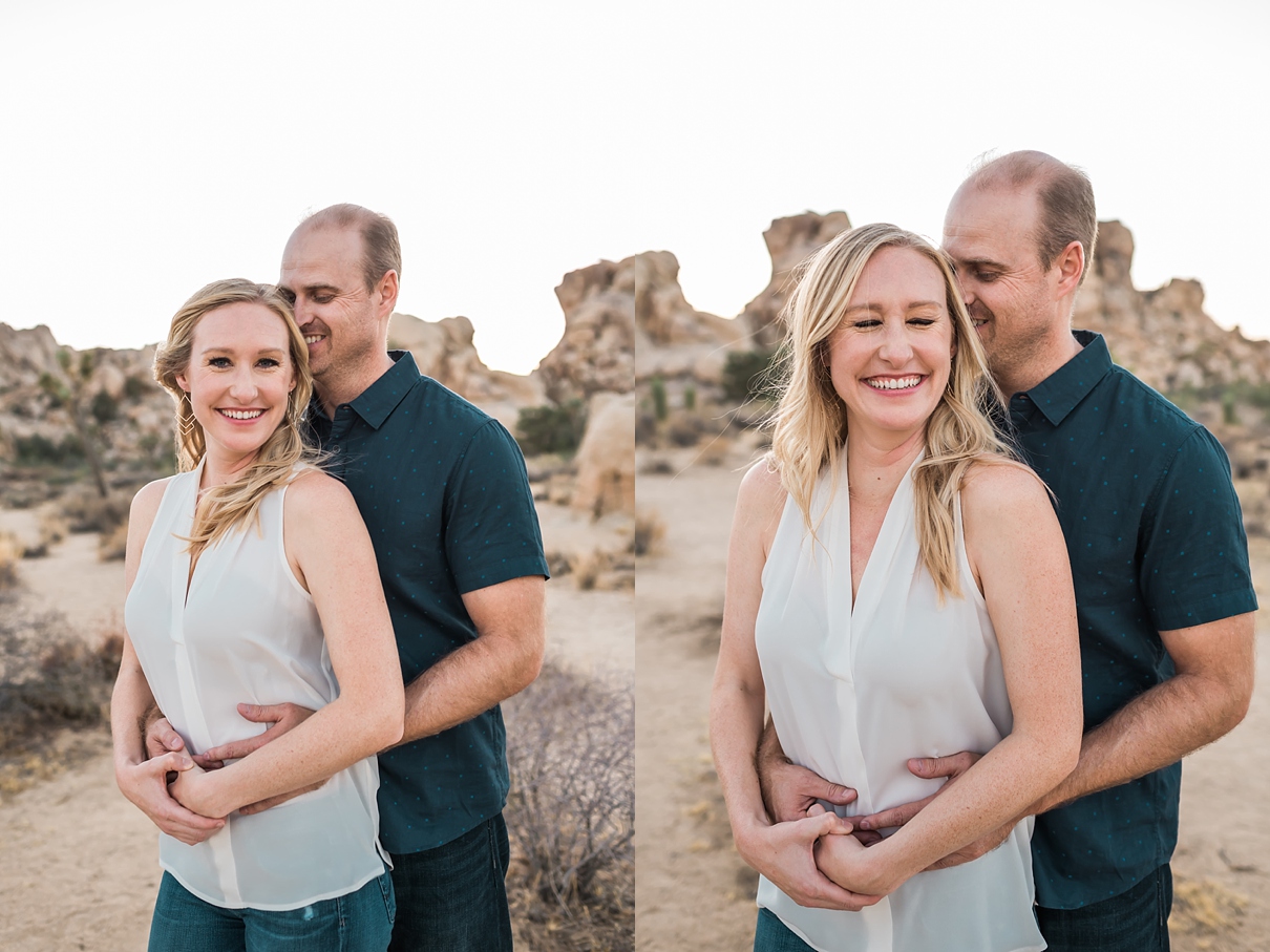 fun desert engagement session, joshua tree engagement session, california desert engagement session, randy and ashley studios