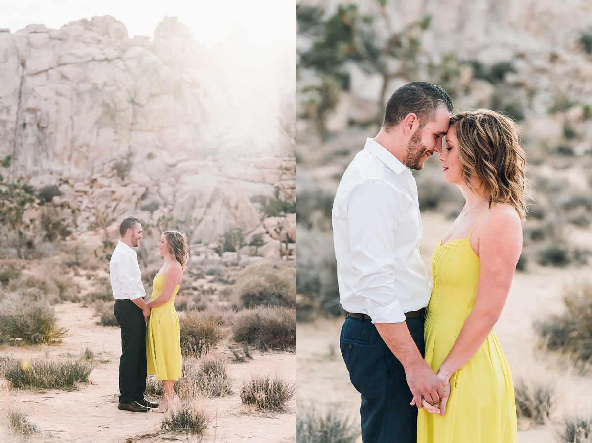 Southern California desert engagement session, Joshua Tree engagement session, Joshua Tree photo session, Joshua Tree couples session, desert couples session, destination engagement session, what to wear for engagement session