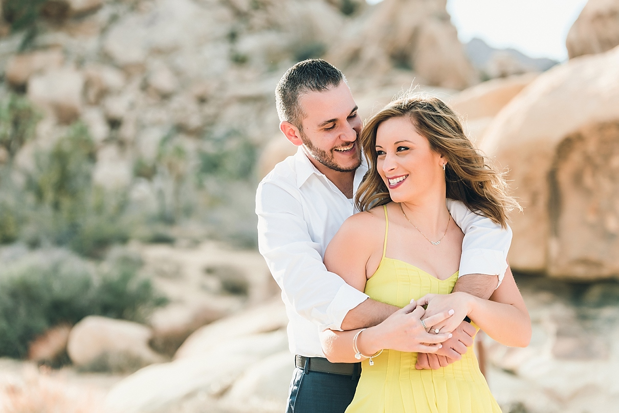 Southern California desert engagement session, Joshua Tree engagement session, Joshua Tree photo session, Joshua Tree couples session, desert couples session, destination engagement session, what to wear for engagement session