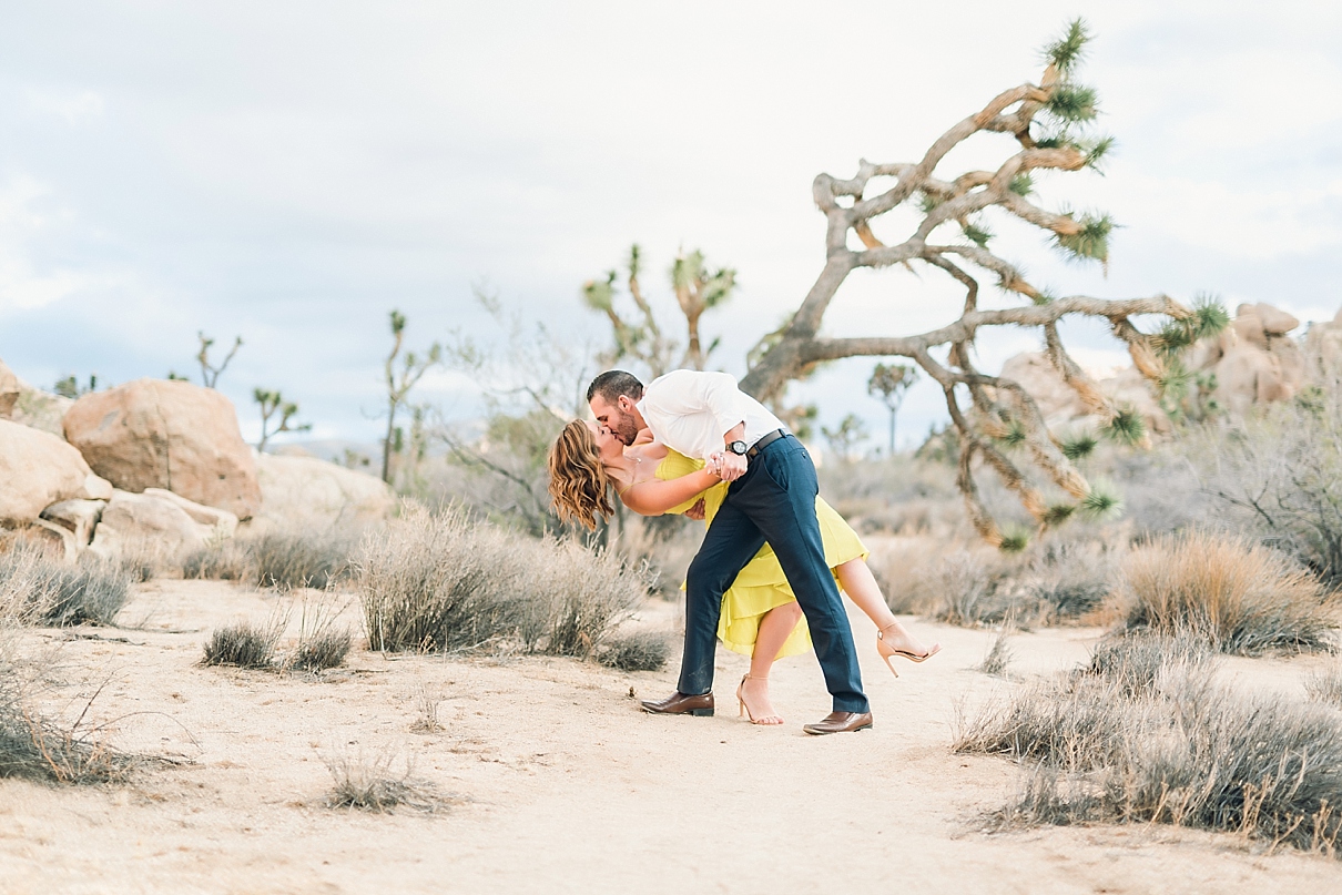 Southern California desert engagement session, Joshua Tree engagement session, Joshua Tree photo session, Joshua Tree couples session, desert couples session, destination engagement session, what to wear for engagement session