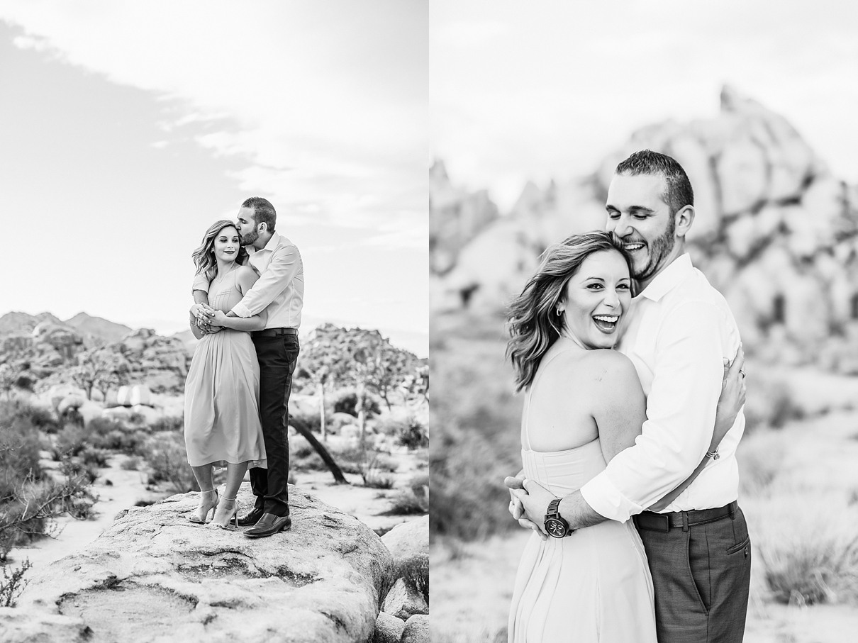 Southern California desert engagement session, Joshua Tree engagement session, Joshua Tree photo session, Joshua Tree couples session, desert couples session, destination engagement session, what to wear for engagement session