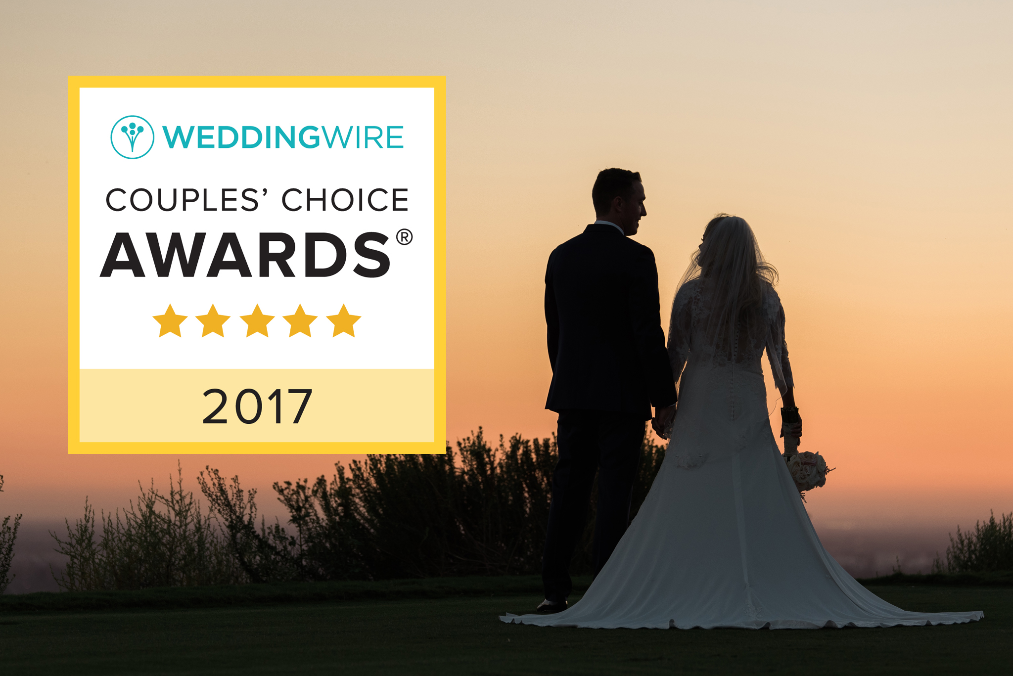 2017 Wedding Wire Couples Choice Awards Winner
