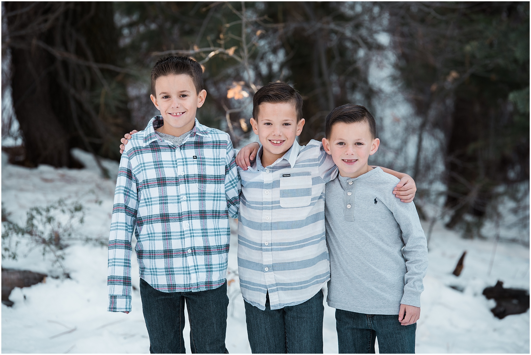 three boys in big bear