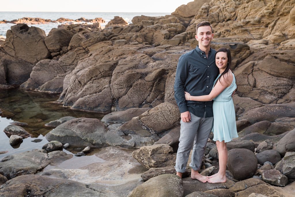 couple together at crescent bay
