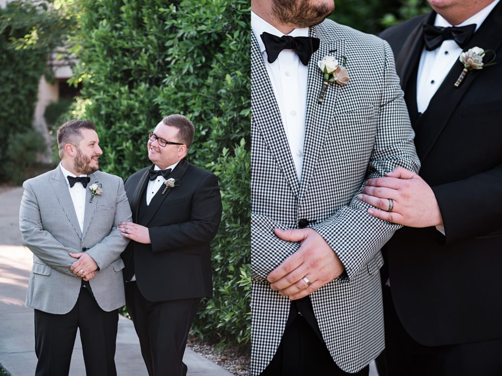same sex groom wedding attire