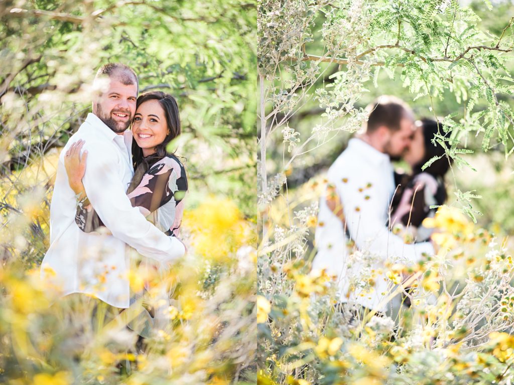 palm desert engagement photos