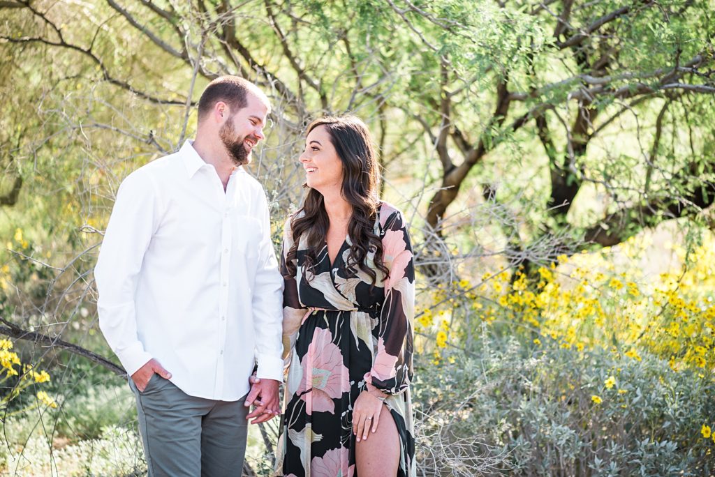 palm desert engagement photos
