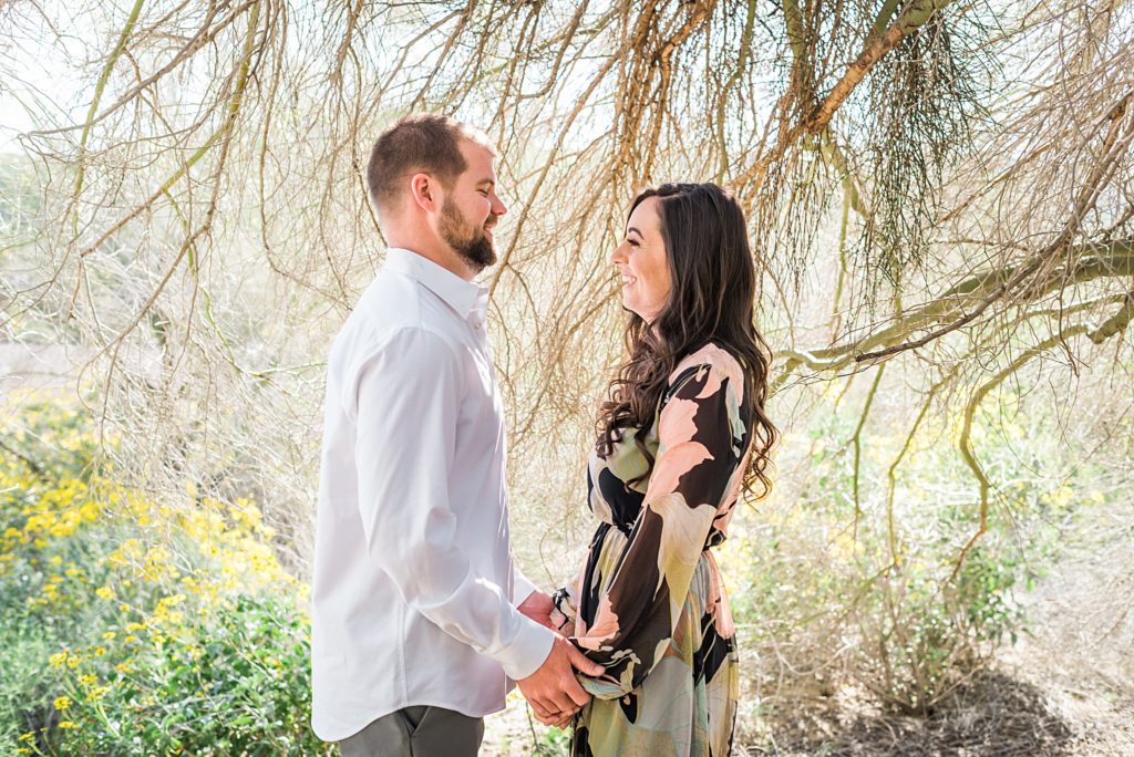 palm desert engagement photos