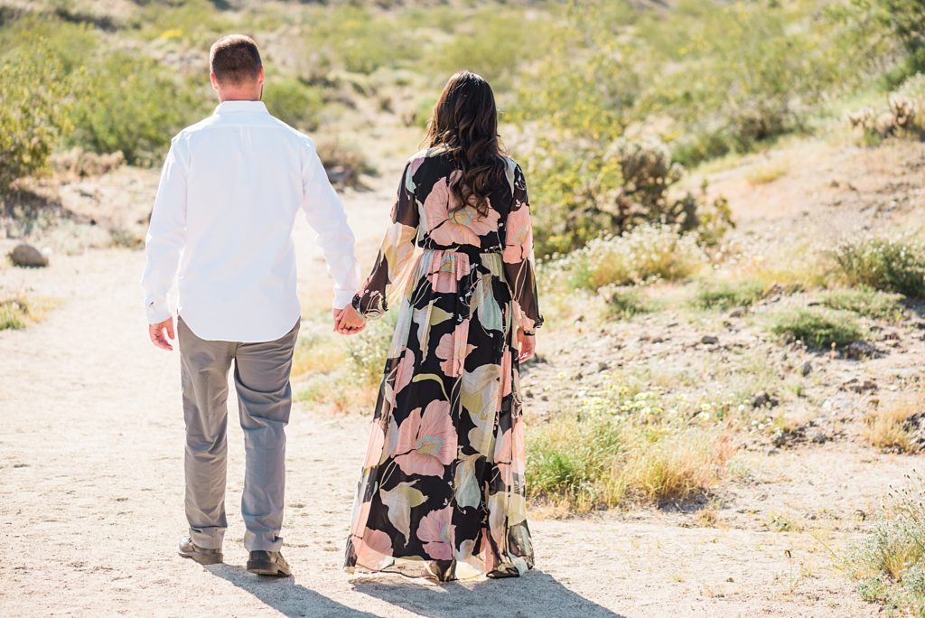 palm desert engagement photos