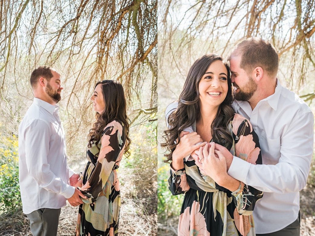 palm desert engagement photos