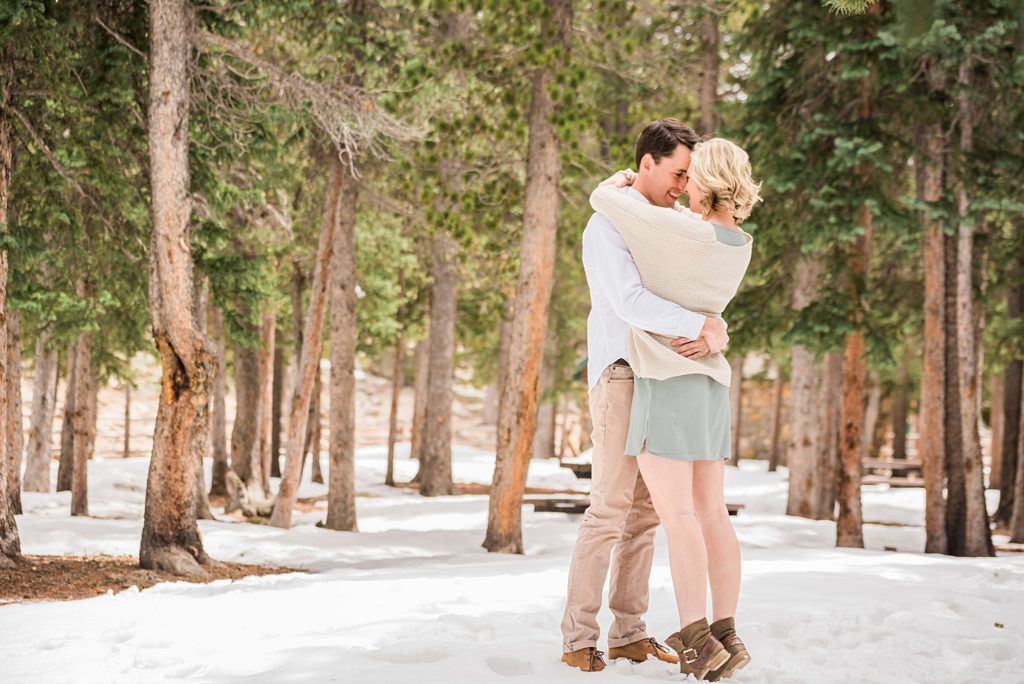 Echo Lake Park Engagement Photos
