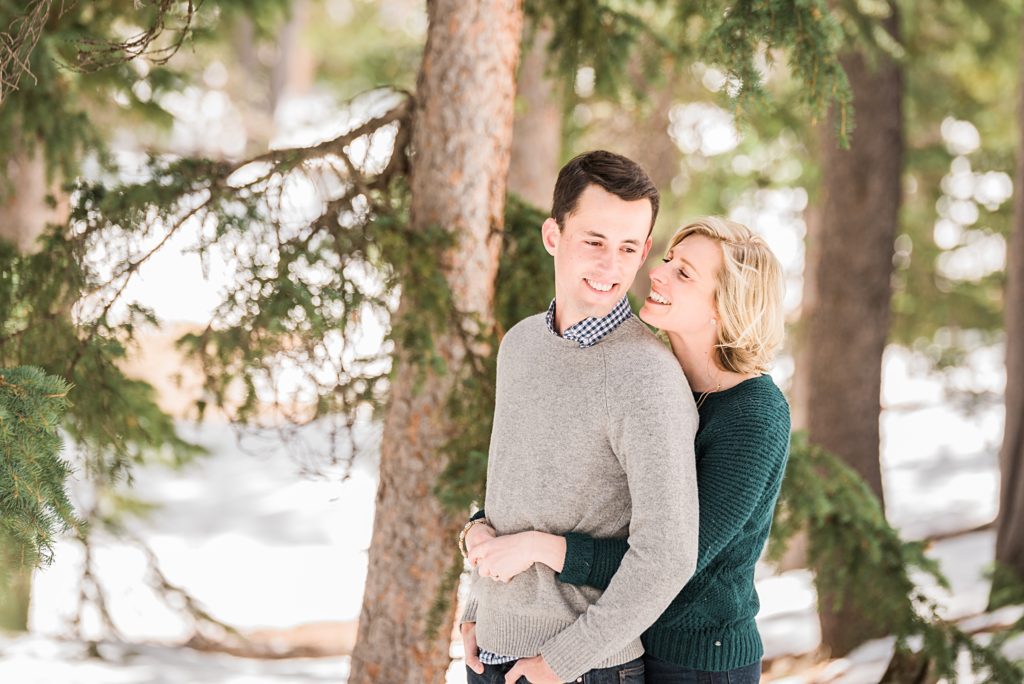 Echo Lake Park Engagement Photos