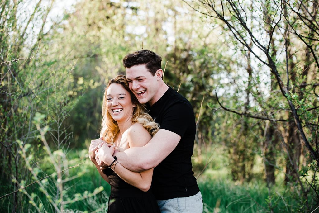 Rock Ledge Ranch Farmhouse engagement session in Colorado Springs
