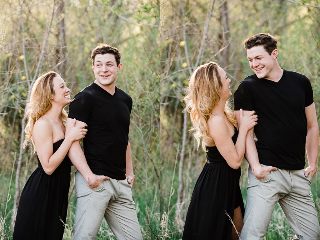 Rock Ledge Ranch Farmhouse engagement session in Colorado Springs
