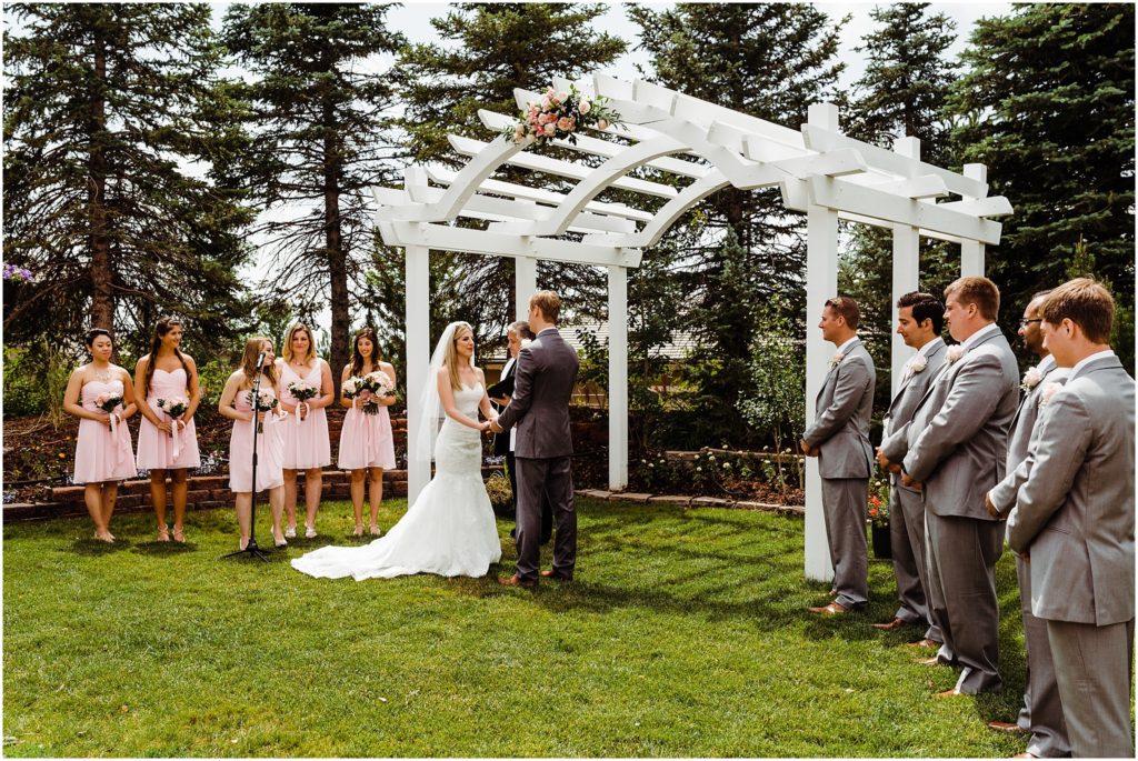 wedgewood ken caryl wedding ceremony