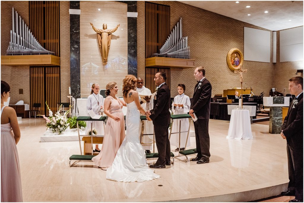 Libertyville catholic wedding