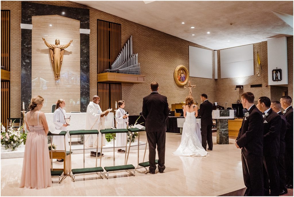 Libertyville catholic wedding