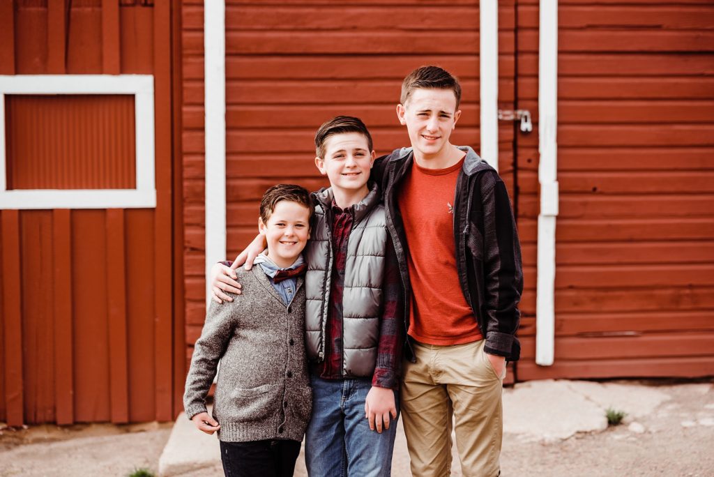 Columbine Open Space family photo session in Castle Rock Colorado